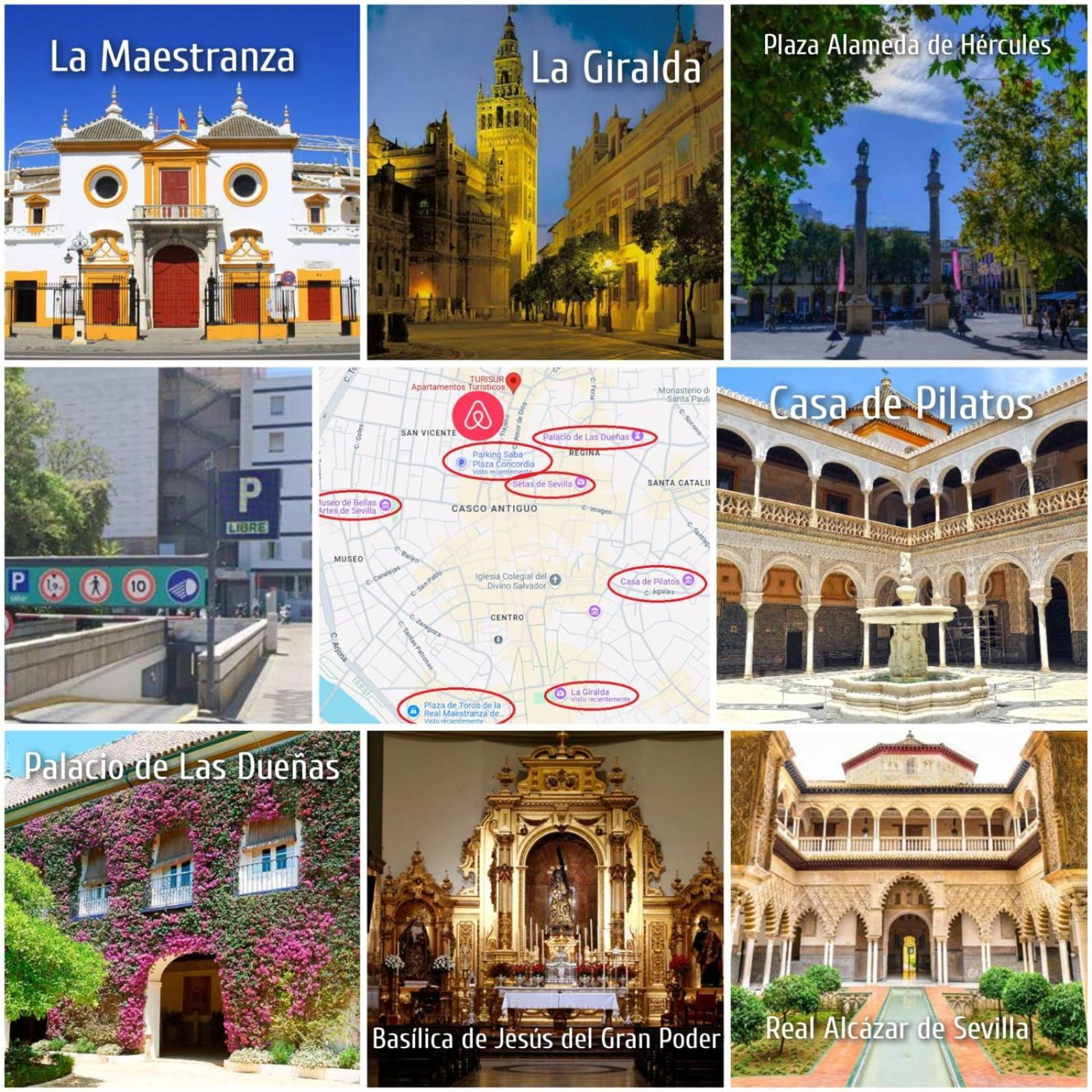 Apartamento En Sevilla Centro Con Vistas A La Plaza Alameda De Hercules - Hasta 6 Personas Екстериор снимка